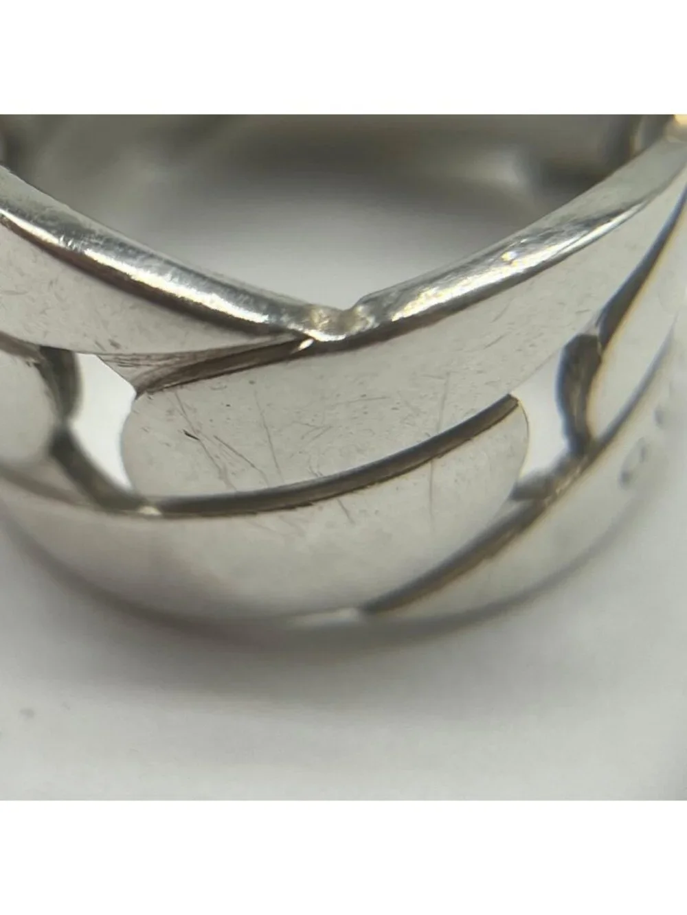 Gucci G Chain Wide Ring